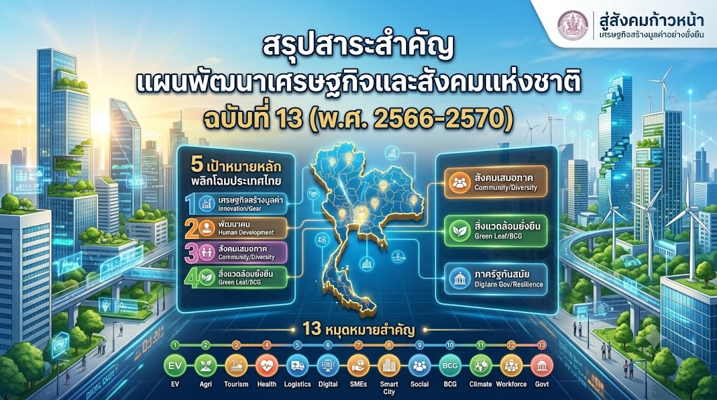 แผนพัฒนาเศรษฐกิจและสังคมแห่งชาติ ฉบับที่ 13